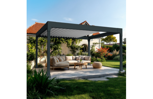 Pérgola retráctil Marma...