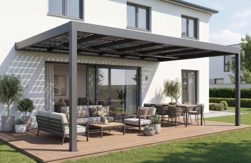 Pérgola solar Santillana