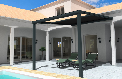 Toldo Pérgola Campanuca motorizada  - 1